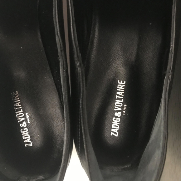 NIB Zadig Voltaire Happy Leather Loafer Sz 40 - 10 - Picture 3 of 8